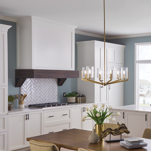 Люстра на штанге Kichler QN-NYE6-BNB