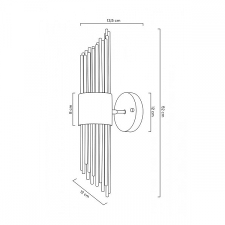 Delight Collection B2562W-B gold