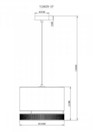 Moderli V10629-1P