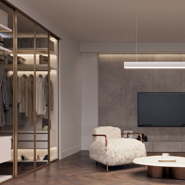 Алюминиевый профиль Arlight LINE-2315-F-2000 ANOD 044268