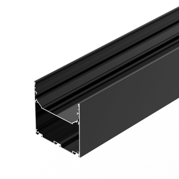 Алюминиевый профиль Arlight LINE-S-7575-2500 BLACK 041856