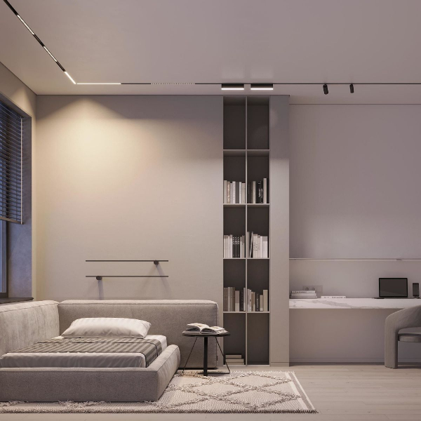 Шинопровод встраиваемый Arlight MAG-ORIENT-TRACK-2653-STR-D-2000 (BK) 041292