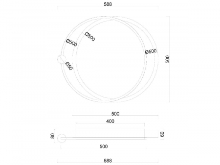 Arte Lamp A2657PL-1WH