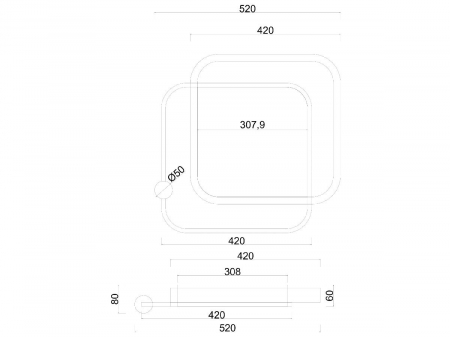 Arte Lamp A2658PL-1WH