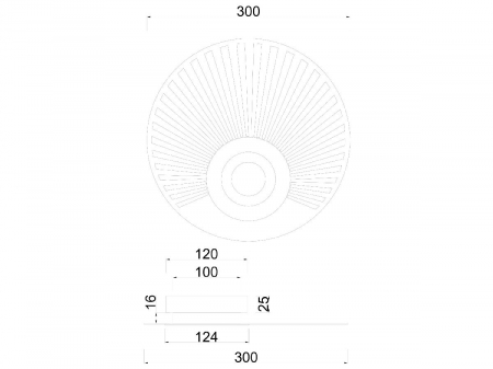 Arte Lamp A2641AP-1GO