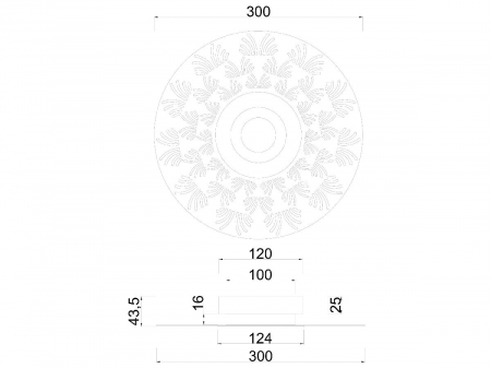 Arte Lamp A2643AP-1GO