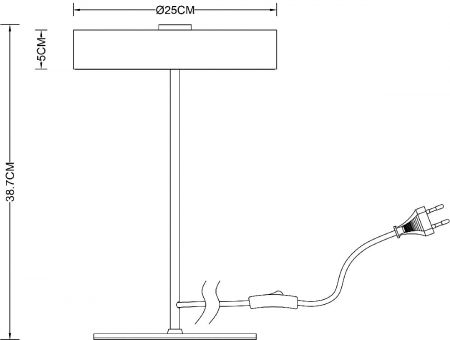 Arte Lamp A5038LT-3PB
