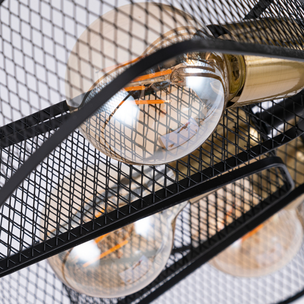 Люстра на штанге Arte Lamp Maasym A7044PL-8BK