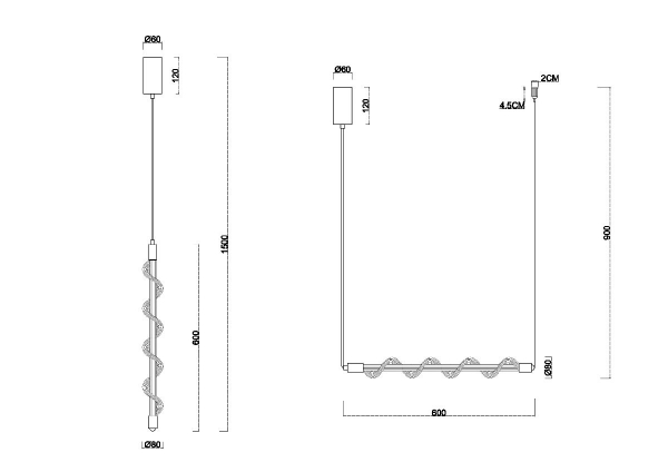 Подвесной светильник Divinare Passato 1925/33 SP-8