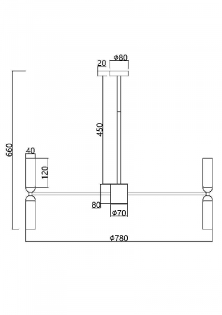 Maytoni MOD177PL-16G