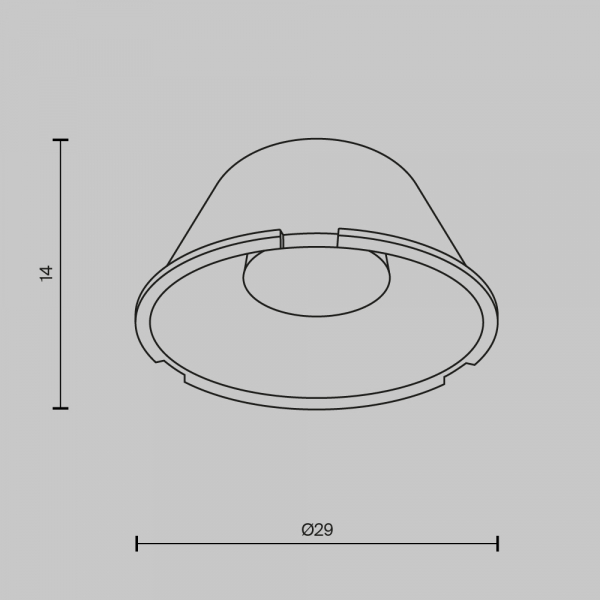 Линза Maytoni Wise LensD29-50