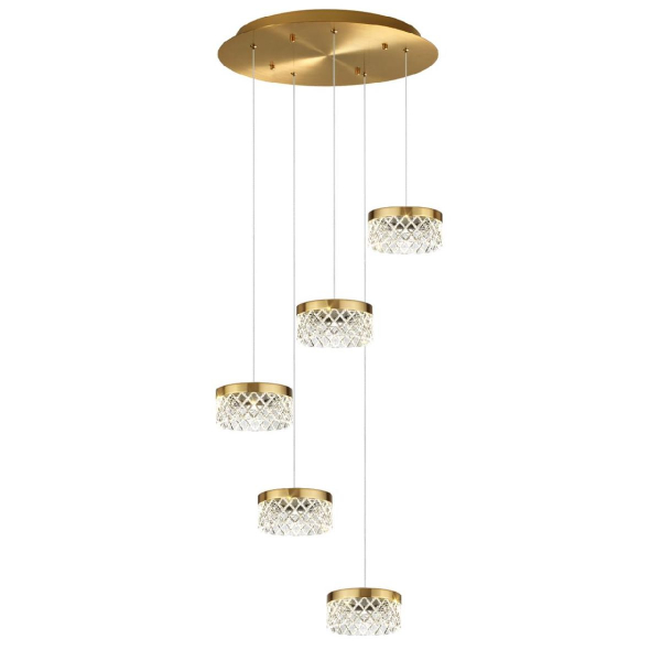 Каскадная люстра Odeon Light Fivre 5032/30L