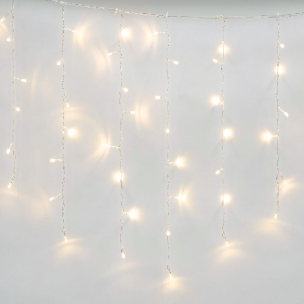 Уличная гирлянда Uniel ULD-B6007-200/STK WARM WHITE IP44 UL-00010889