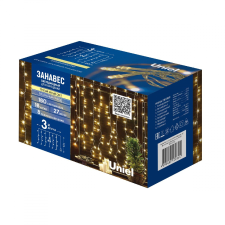 Uniel ULD-C3020-160/DTA WARM WHITE IP20