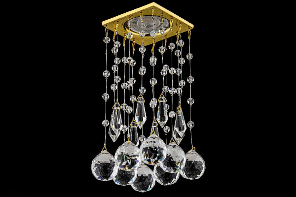 Встраиваемый светильник Dio DArte Elite Tayo GU10.5.14.8x8.120 G