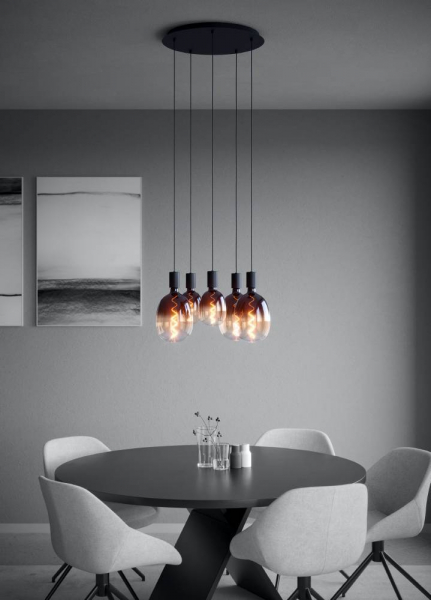 Подвесная люстра Eglo Huebro 390267