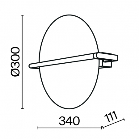 Maytoni MOD279WL-L14B3K