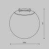 Maytoni TR125B-10W4K-B