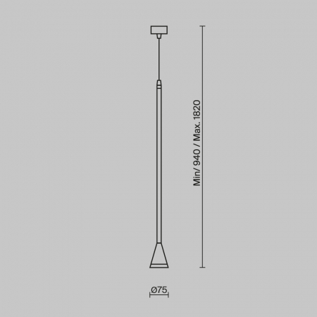 Maytoni P064PL-01W-1
