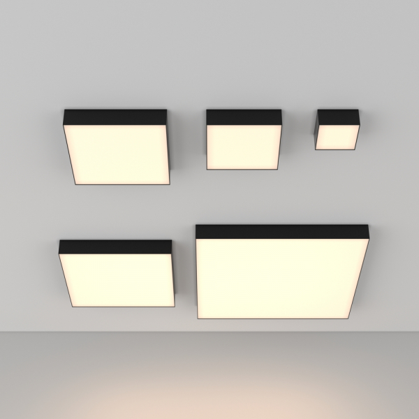 Потолочный светильник Maytoni Zon C032CL-24W3K-SQ-B