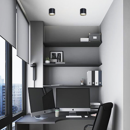 Reluce 53007-9.5-001LD GX53 BK