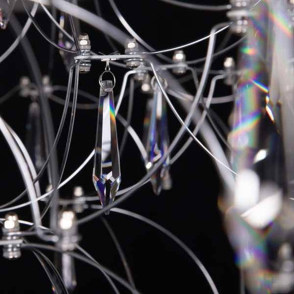 Подвесная люстра Loft IT Mira 10259/800 Silver Asfour