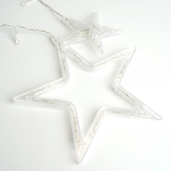 Светодиодная гирлянда бахрома Звезды Feron CL29 48613