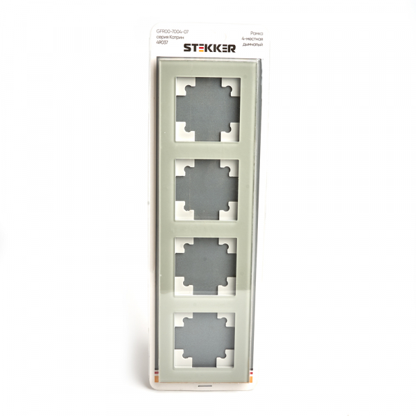 Рамка 4-местная Stekker Катрин GFR00-7004-07 49037