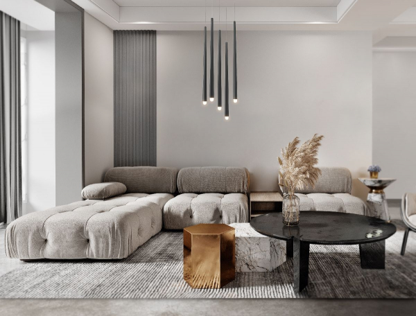 Подвесная люстра Maytoni Cascade MOD132PL-L30BK