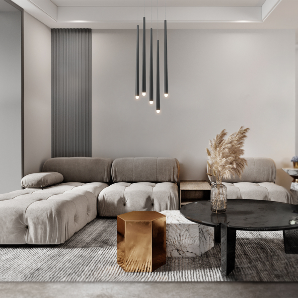 Подвесная люстра Maytoni Cascade MOD132PL-L30BK