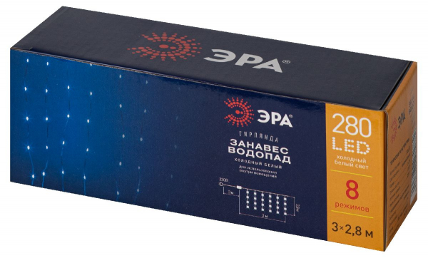 Светодиодная гирлянда Эра ENIN-300WD Б0060419