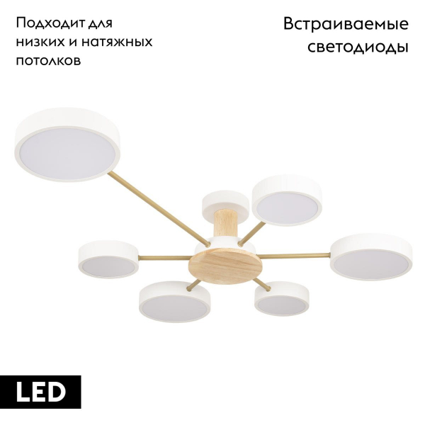 Потолочная люстра Loft IT Sunrise 10316/6 White