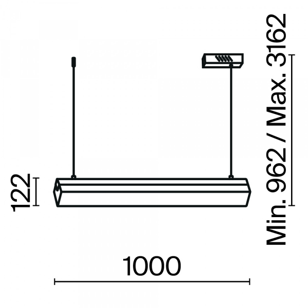 Подвесная люстра Maytoni Petra MOD250PL-L36BS3K