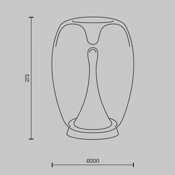 Настольная лампа Maytoni Splash MOD282TL-L15G3K1