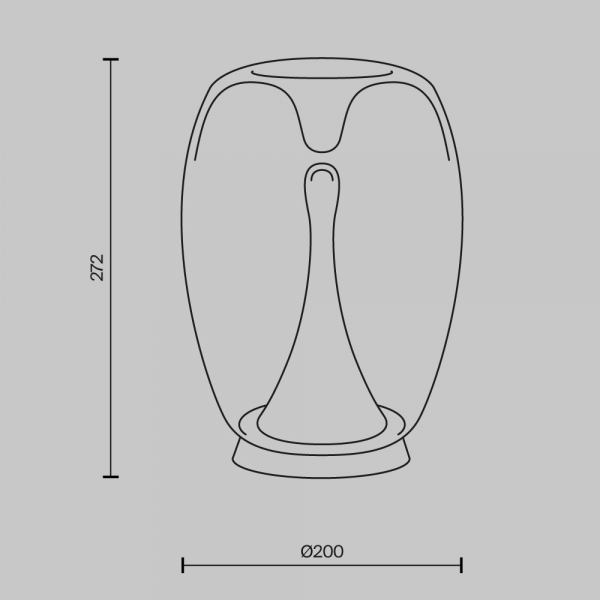 Настольная лампа Maytoni Splash MOD282TL-L15G3K