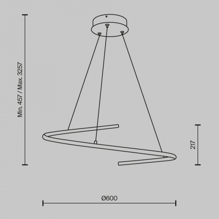 Maytoni MOD242PL-L33BK