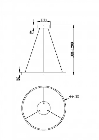 Maytoni MOD058PL-L32BK