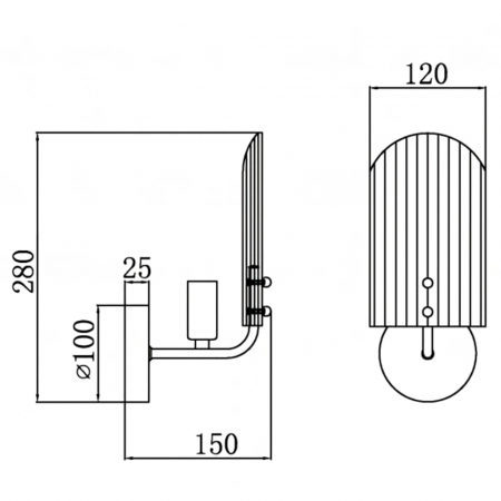 iLamp W15571-1 CR+CL