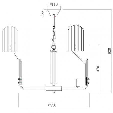 iLamp 15571-6 CR+MULT