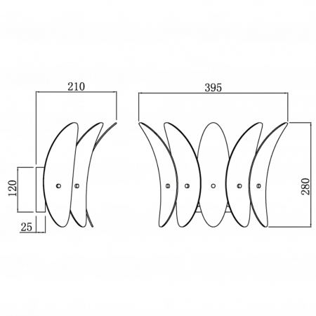 iLamp W15602-2 ANB+CL