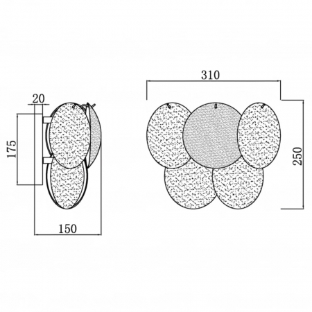 iLamp W15617-2 CR+MULT