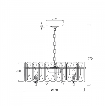 Escada 2115/8S Chrome