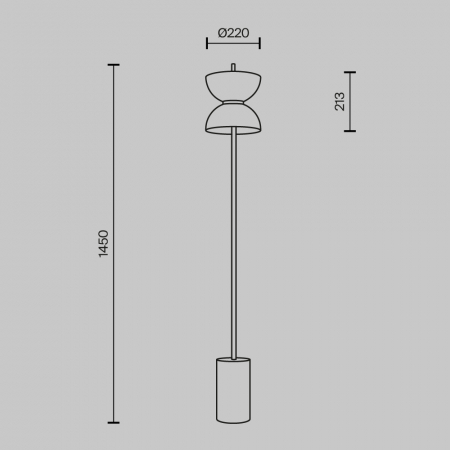 Maytoni MOD178FL-L11G3K