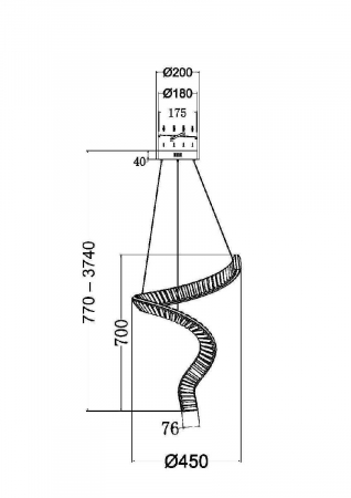 Maytoni P097PL-L48BS3K