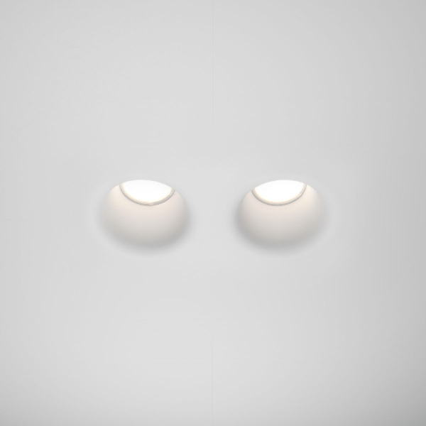 Встраиваемый светильник Maytoni Gyps Modern DL002-DW-02-W