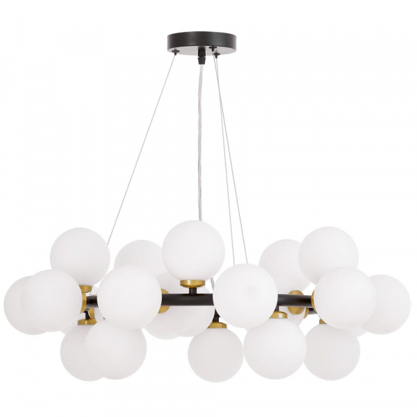 Подвесная люстра Lumina Deco Marsiada LDP 6033-25 BK+MD