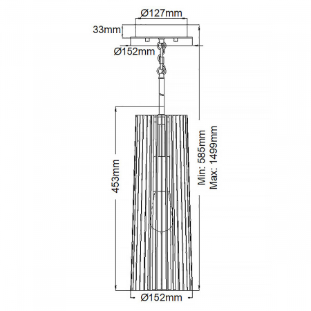 Kichler QN-LINARA-P-BK