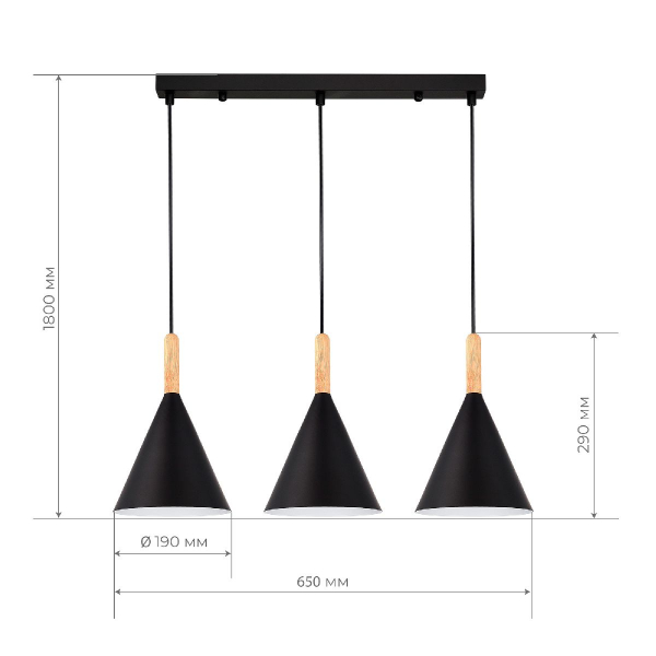 Подвесной светильник Evoluce Arket SLE1255-403-03