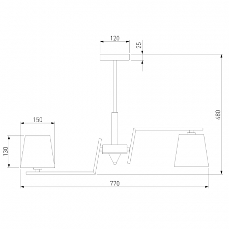 Eurosvet 60149/8 латунь Smart