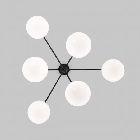 Eurosvet 60147/6 черный Smart